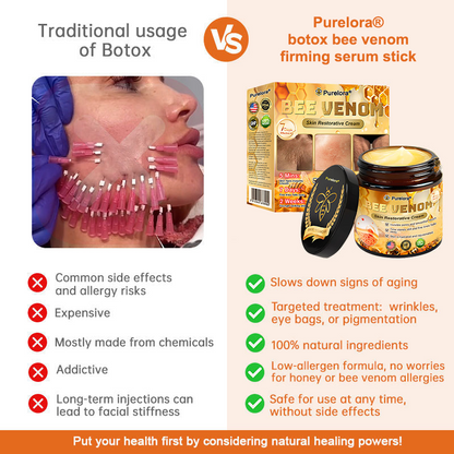 "Made and Shipped from America|✅ Official Store✨Purelora® Bee Venom Skin Restorative Cream 🔥 LAST DAY 80% OFF 💎"