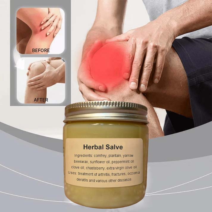 Purelora® Organic Herbal Comfrey Cream - Recommended by Natural Herbalists (for arthritis, fast pain relief)