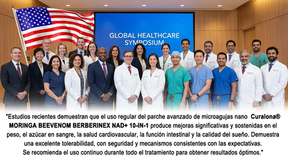 Tienda Oficial de EE. UU. 🇺🇸  | 🧑‍⚕️🩺 Curalona® Moringa · Berberina × NAD+ Parche nanomicron avanzado 10 en 1: resultados visibles en 2 días