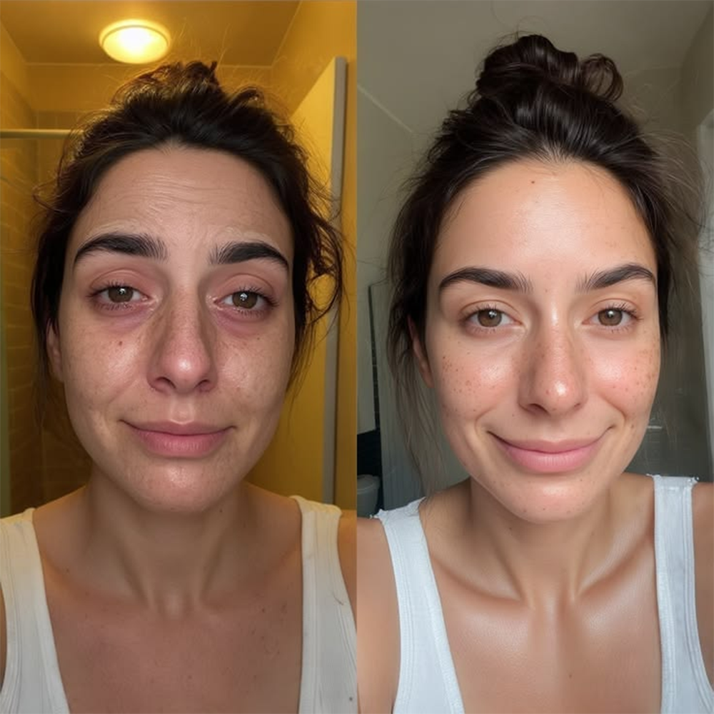 💖【Tienda oficial】Base de maquillaje AdaptaShade de PURELORA®: una base de maquillaje que se adapta al tono de la piel y contiene ingredientes para el cuidado de la piel