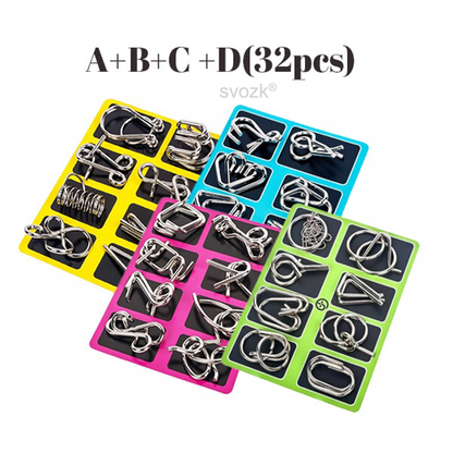 svozk® 3D Metal Challenge Puzzle Toy