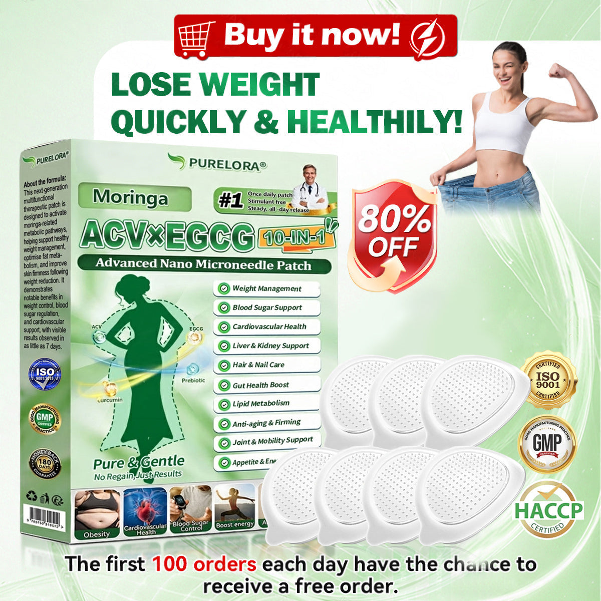 ⚡𝐏𝐮𝐫𝐞𝐥𝐨𝐫𝐚® 𝐀𝐂𝐕 × 𝐄𝐆𝐂𝐆 𝟏𝟎-𝐢𝐧-𝟏 𝐀𝐝𝐯𝐚𝐧𝐜𝐞𝐝 𝐍𝐚𝐧𝐨 𝐌𝐢𝐜𝐫𝐨𝐧𝐞𝐞𝐝𝐥𝐞 𝐏𝐚𝐭𝐜𝐡 (𝐉𝐮𝐬𝐭 𝐨𝐧𝐜𝐞 𝐚 𝐝𝐚𝐲, 𝐯𝐢𝐬𝐢𝐛𝐥𝐞 𝐜𝐡𝐚𝐧𝐠𝐞𝐬 𝐢𝐧 𝟕 𝐝𝐚𝐲𝐬) ✅𝐅𝐨𝐫 𝐨𝐛𝐞𝐬𝐢𝐭𝐲, 🅛🅞🅞🅢🅔 🅢🅚🅘🅝,𝐝𝐢𝐚𝐛𝐞𝐭𝐞𝐬, 𝐬𝐥𝐞𝐞𝐩 𝐚𝐩𝐧𝐞𝐚, 𝐣𝐨𝐢𝐧𝐭 𝐢𝐬𝐬𝐮𝐞𝐬, 𝐚𝐧𝐝 𝐦𝐨𝐫𝐞