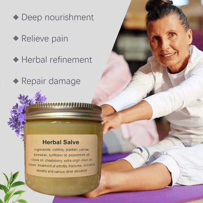 Purelora® Organic Herbal Comfrey Cream - Recommended by Natural Herbalists (for arthritis, fast pain relief)
