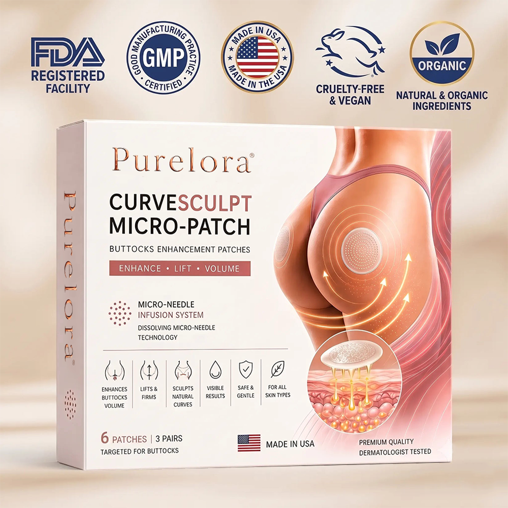 💕Purelora® CurveSculpt Micro-Patch ✦ Modela, reafirma y alisa las curvas de la parte inferior del cuerpo ✦ Sistema de infusión con microagujas