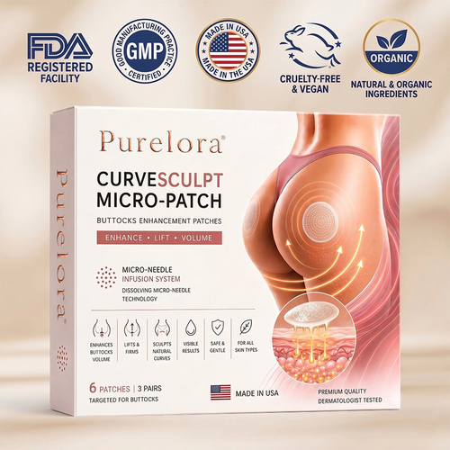 💕Purelora® CurveSculpt Micro-Patch ✦ Modela, reafirma y alisa las curvas de la parte inferior del cuerpo ✦ Sistema de infusión con microagujas