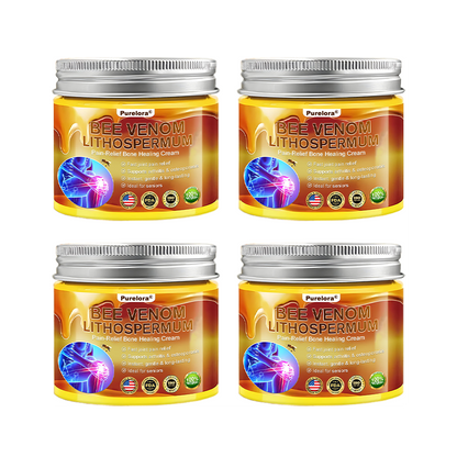 🔥New Arrival🐝Purelora® Bee Venom & Lithospermum Comfort Cream When Walking, Standing or Sleeping Hurts — Daily Pain Relief & Bone Comfort for Older Adults