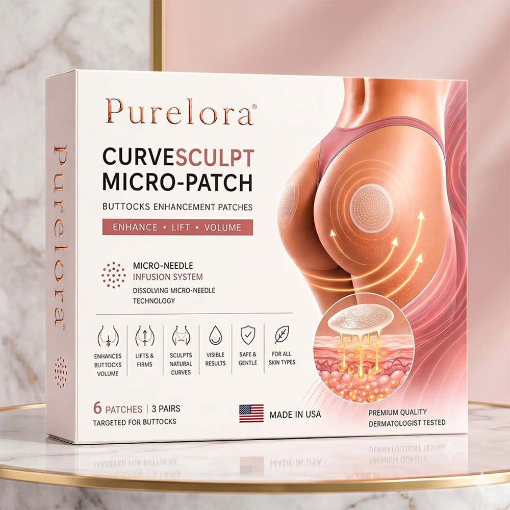 💕Purelora® CurveSculpt Micro-Patch ✦ Modela, reafirma y alisa las curvas de la parte inferior del cuerpo ✦ Sistema de infusión con microagujas