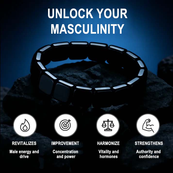 CZTICLE® – Hematite Magnetic Bracelet — Energy, Confidence and Natural Vitality