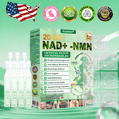 FDA New Product🔥 | Purelora® 1064 Crystal Microneedle Nano System with NAD⁺ Activation & 20-in-1 Slim & Healthy Pacth Solution