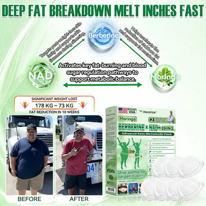 𝗨.𝗦. 𝗙𝗗𝗔 𝗢𝗳𝗳𝗶𝗰𝗶𝗮𝗹 𝗦𝘁𝗼𝗿𝗲 | 🧑‍⚕️🩺 𝐇𝐞𝐚𝐥𝐫𝐢𝐳𝐞® Moringa · Berberine × NAD+ 𝟏𝟎-𝐢𝐧-𝟏 𝐀𝐝𝐯𝐚𝐧𝐜𝐞𝐝 𝐍𝐚𝐧𝐨 𝐌𝐢𝐜𝐫𝐨𝐧𝐞𝐞𝐝𝐥𝐞 𝐏𝐚𝐭𝐜𝐡 — 𝐎𝐧𝐜𝐞 𝐃𝐚𝐢𝐥𝐲, 𝐕𝐢𝐬𝐢𝐛𝐥𝐞 𝐑𝐞𝐬𝐮𝐥𝐭𝐬 𝐢𝐧 𝟕 𝐃𝐚𝐲𝐬