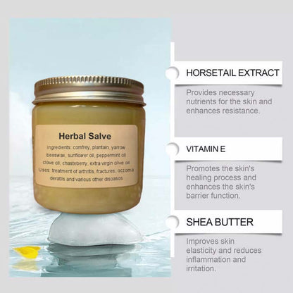 Purelora® Organic Herbal Comfrey Cream - Recommended by Natural Herbalists (for arthritis, fast pain relief)