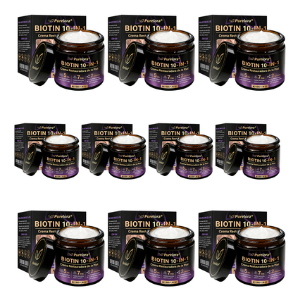 Fabricada y enviada desde EE. UU. 🍁 Crema reparadora de la piel Purelora® con biotina (fórmula 10 en 1) — Último día de oferta: 75 % de descuento.