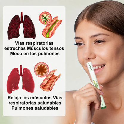 Curalona® Difusor de gordolobo Botanical LungCare (🫁 Tos, faringitis, dificultad para respirar, expectoración, congestión nasal, bronquitis, síntomas de alergia, molestias pulmonares)