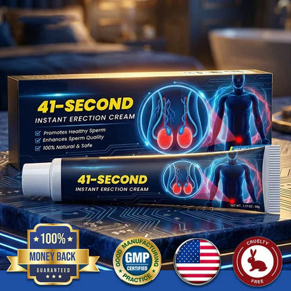 Purelora® 41-Second Instant Erection Cream — The Fast Way to Stronger, Longer-Lasting Performance
