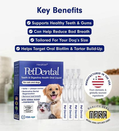 [🇺🇸𝐎𝐟𝐟𝐢𝐜𝐢𝐚𝐥 𝐒𝐭𝐨𝐫𝐞] 𝐇𝐞𝐚𝐥𝐫𝐢𝐳𝐞® 𝐏𝐞𝐭 𝐃𝐞𝐧𝐭𝐚𝐥 & 𝐃𝐢𝐠𝐞𝐬𝐭𝐢𝐯𝐞 𝐇𝐞𝐚𝐥𝐭𝐡 𝐎𝐫𝐚𝐥 𝐋𝐢𝐪𝐮𝐢𝐝 – 𝐅𝐫𝐞𝐬𝐡𝐞𝐧 𝐁𝐫𝐞𝐚𝐭𝐡, 𝐑𝐞𝐦𝐨𝐯𝐞 𝐓𝐚𝐫𝐭𝐚𝐫 & 𝐏𝐫𝐨𝐦𝐨𝐭𝐞 𝐠𝐮𝐦 𝐫𝐞𝐠𝐞𝐧𝐞𝐫𝐚𝐭𝐢𝐨𝐧, 𝐬𝐭𝐚𝐛𝐢𝐥𝐢𝐳𝐞 𝐭𝐞𝐞𝐭𝐡 (𝐟𝐨𝐫 𝐂𝐚𝐭𝐬 & 𝐃𝐨𝐠𝐬) – 𝐒𝐚𝐯𝐞 𝟕𝟎% 𝐓𝐨𝐝𝐚𝐲!