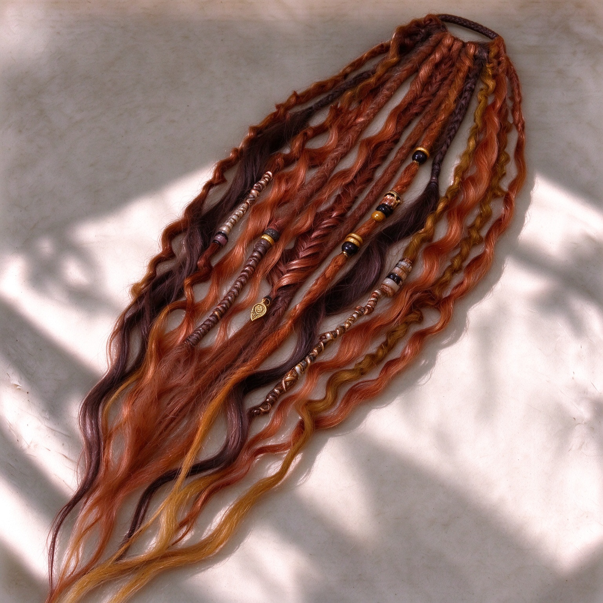 🎉Elastic Dread Ponytail - 🔥Boho-style