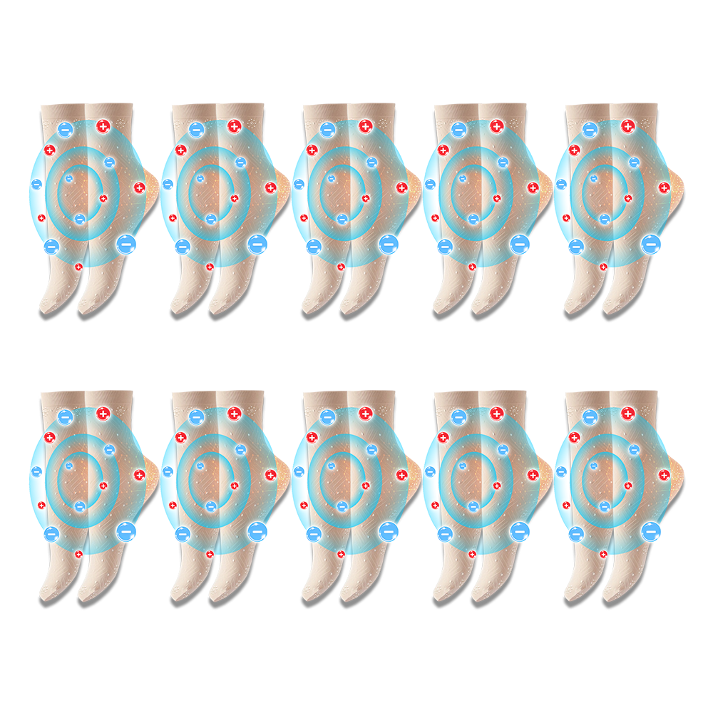 [💎Official Brand Store💎] 2026 LuckySong® Ice Silk Ion Fiber Repair Sculpting Socks