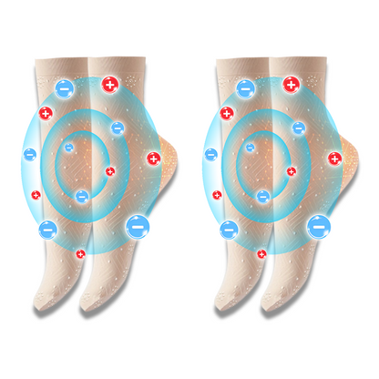 [💎Official Brand Store💎] 2026 LuckySong® Ice Silk Ion Fiber Repair Sculpting Socks