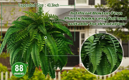 Last Day 75% OFF | UV Resistant Lifelike Artificial Boston Fern