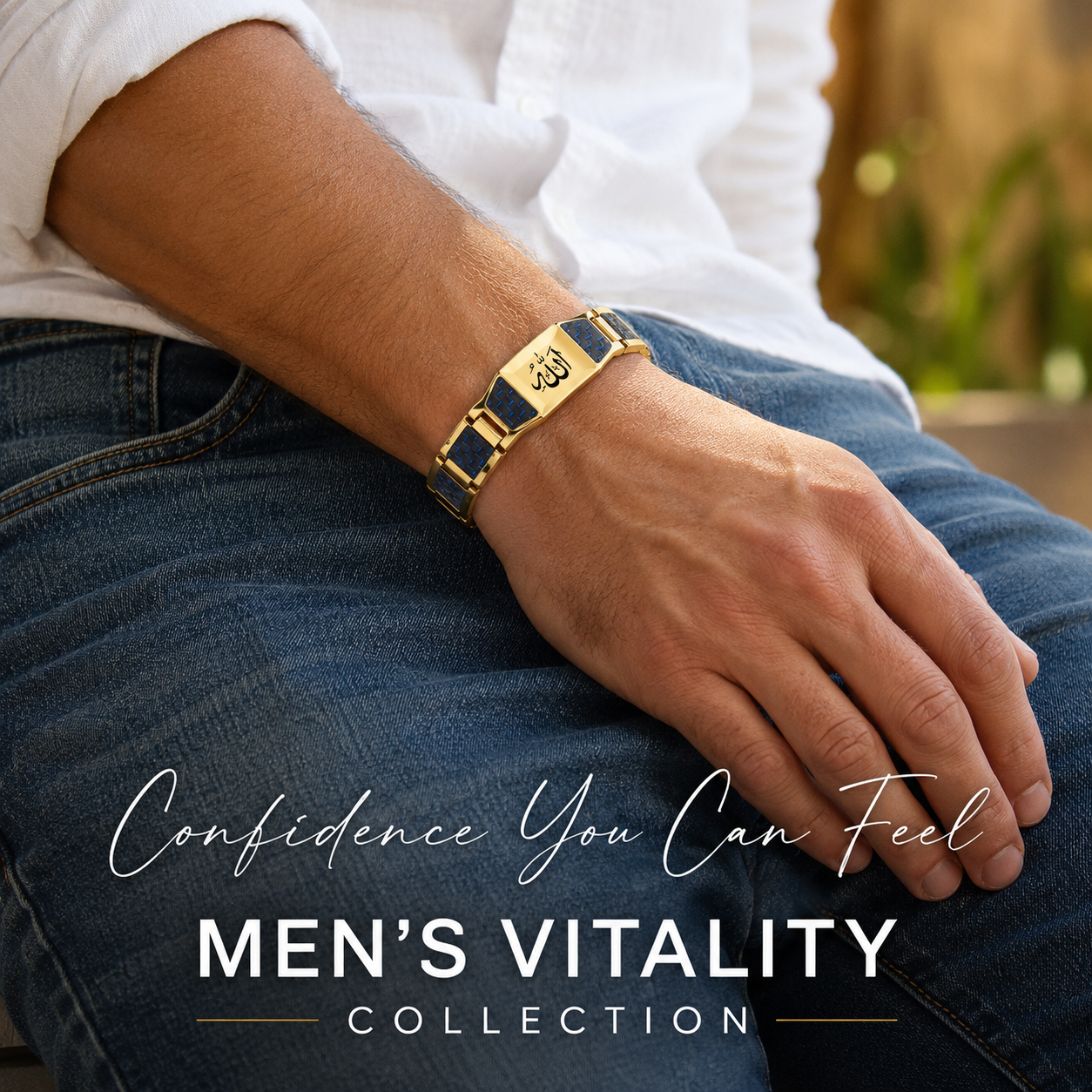 CZTICLE®🔥Men’s Strength & Vitality Bracelet💯🎂Upgrade Your Energy, Style, and Confidence-ABB8