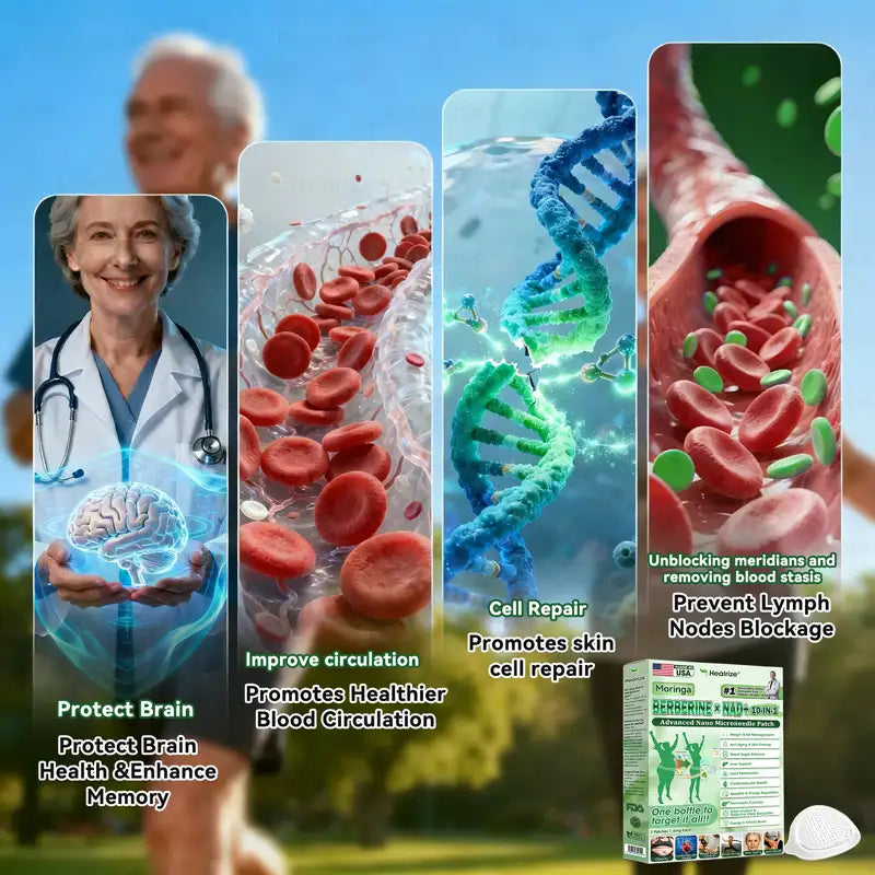 𝗨.𝗦. 𝗙𝗗𝗔 𝗢𝗳𝗳𝗶𝗰𝗶𝗮𝗹 𝗦𝘁𝗼𝗿𝗲 | 🧑‍⚕️🩺 𝐇𝐞𝐚𝐥𝐫𝐢𝐳𝐞® Moringa · Berberine × NAD+ 𝟏𝟎-𝐢𝐧-𝟏 𝐀𝐝𝐯𝐚𝐧𝐜𝐞𝐝 𝐍𝐚𝐧𝐨 𝐌𝐢𝐜𝐫𝐨𝐧𝐞𝐞𝐝𝐥𝐞 𝐏𝐚𝐭𝐜𝐡 — 𝐎𝐧𝐜𝐞 𝐃𝐚𝐢𝐥𝐲, 𝐕𝐢𝐬𝐢𝐛𝐥𝐞 𝐑𝐞𝐬𝐮𝐥𝐭𝐬 𝐢𝐧 𝟕 𝐃𝐚𝐲𝐬
